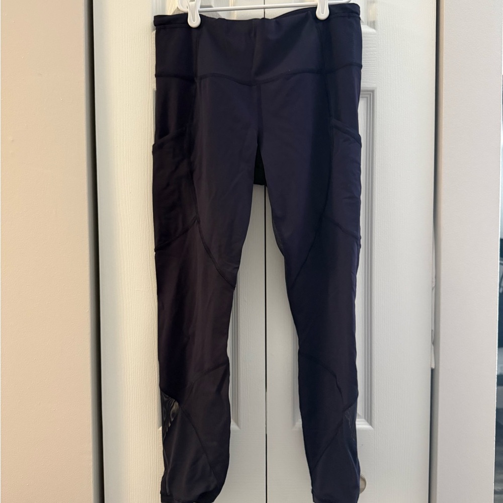 Lululemon Navy Fast and free 25” Athletic Leggings - no tags never worn
